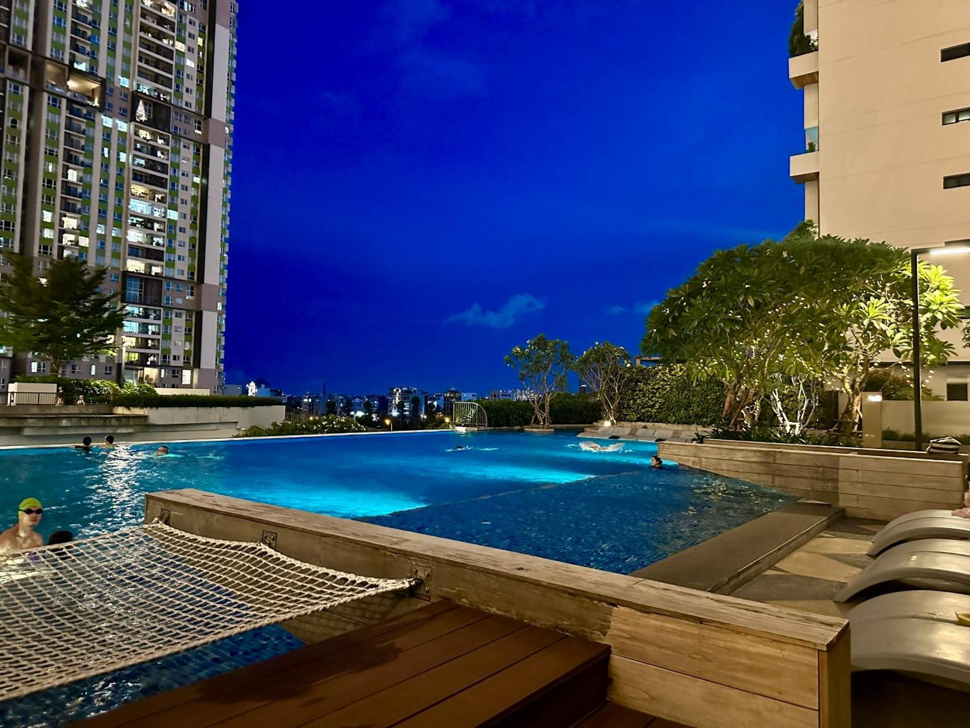 Feliz Luxurry Duplex Apartment Saigon Bandar Ho Chi Minh Luaran gambar