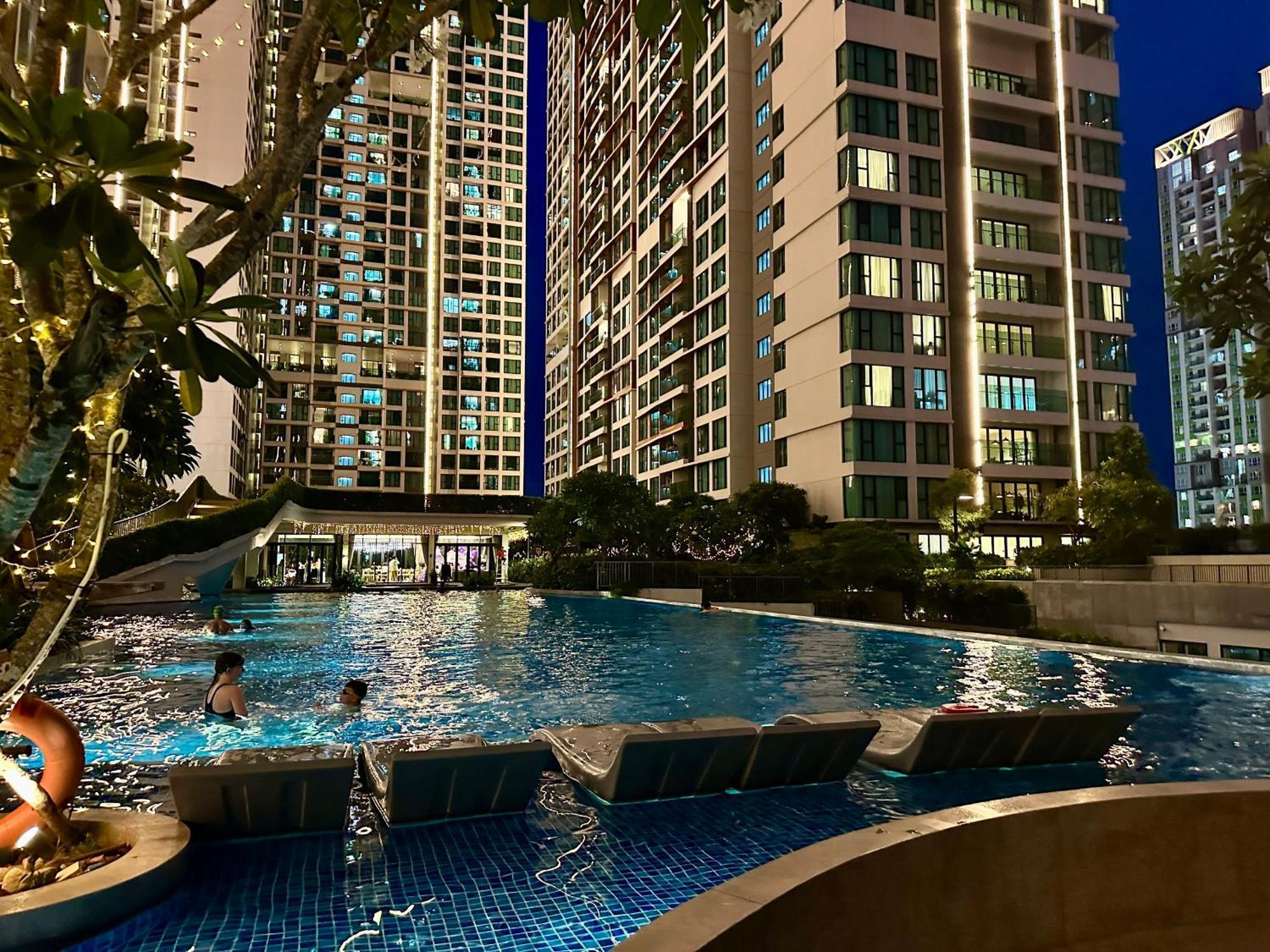 Feliz Luxurry Duplex Apartment Saigon Bandar Ho Chi Minh Luaran gambar