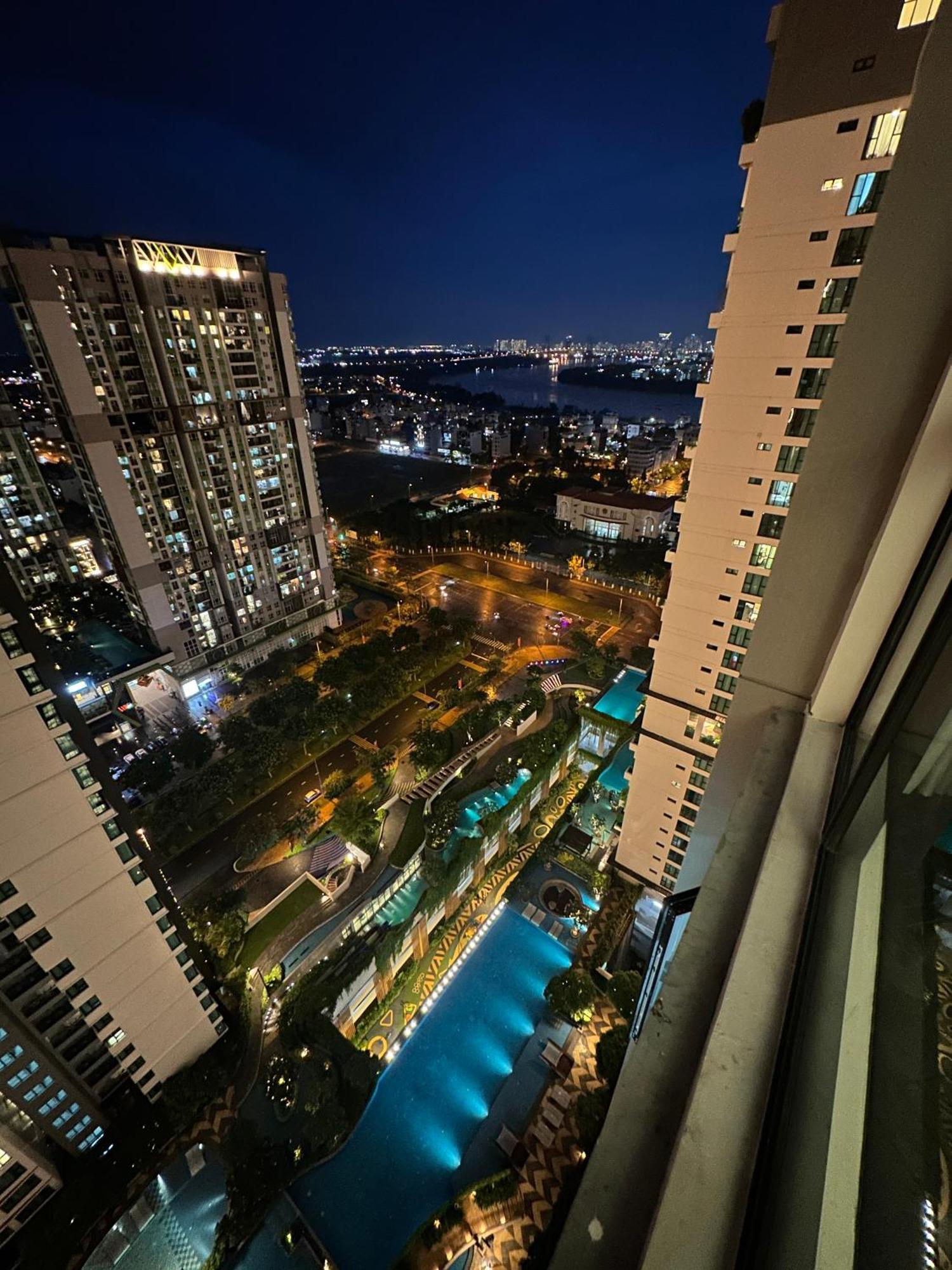 Feliz Luxurry Duplex Apartment Saigon Bandar Ho Chi Minh Luaran gambar